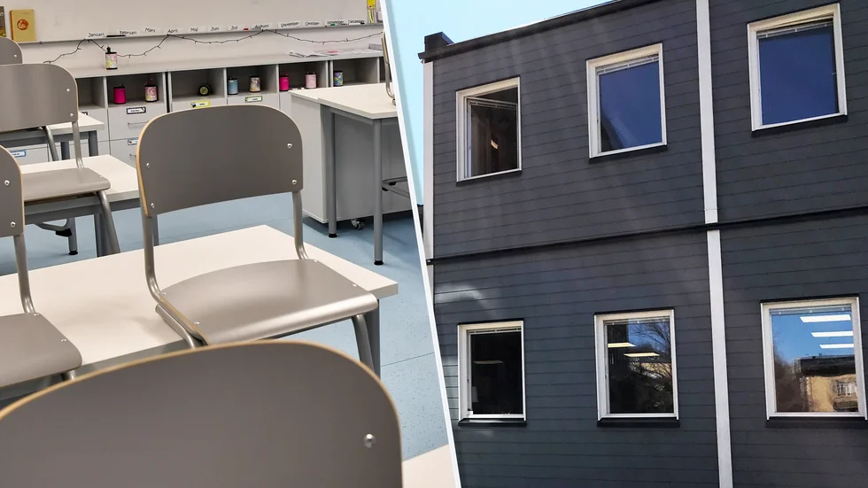 Många lärare har varit borta senaste tiden och på Fristadsskolan blev därför elever hemskickade innan skoldagens slut.