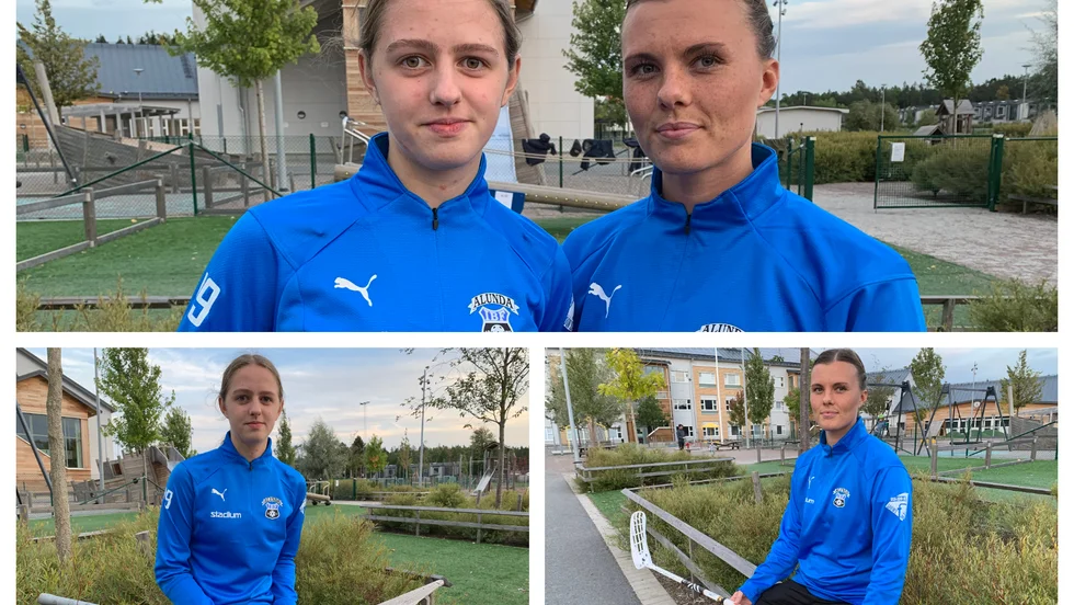 Alunda siktar på nytt kontrakt med stjärnskottet Fanny Blad tillsammans med rutinerade backen Linnea Cederberg. 