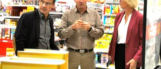 Kristersson på besök i Nyköping efter dödsskjutningen