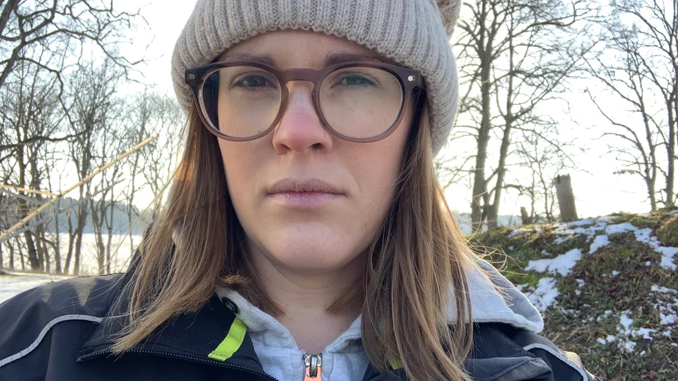 Sjuksköterskan Kristina Andersson blev rejält sjuk i covid-19.