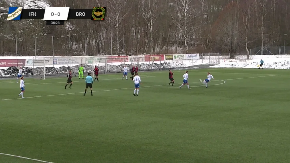 Se höjdpunkter från träningsmatchen mellan IFK Norrköping dam och Brommapojkarna.
