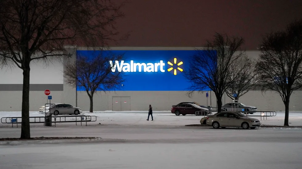 Walmart gör marknaden besviken med en oväntat svag prognos för räkenskapsåret som inleddes i februari. Arkivbild