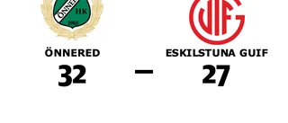 Eskilstuna Guif förlorade borta mot Önnered