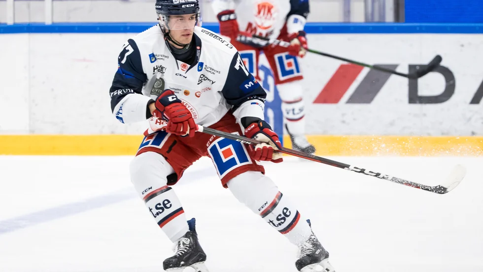 Ludvig Jardeskog gjorde 1-0 för VIK.