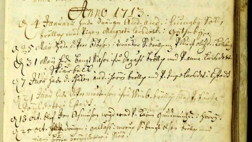 Att leta pusselbitar av information i gamla arkivhandlingar är spännande. För 1900- och 1800-talen är det kanske inte så svårt men utmaningarna blir mer intressanta desto längre bakåt i historien du kommer. Eller om kyrkoarkivet brunnit.
