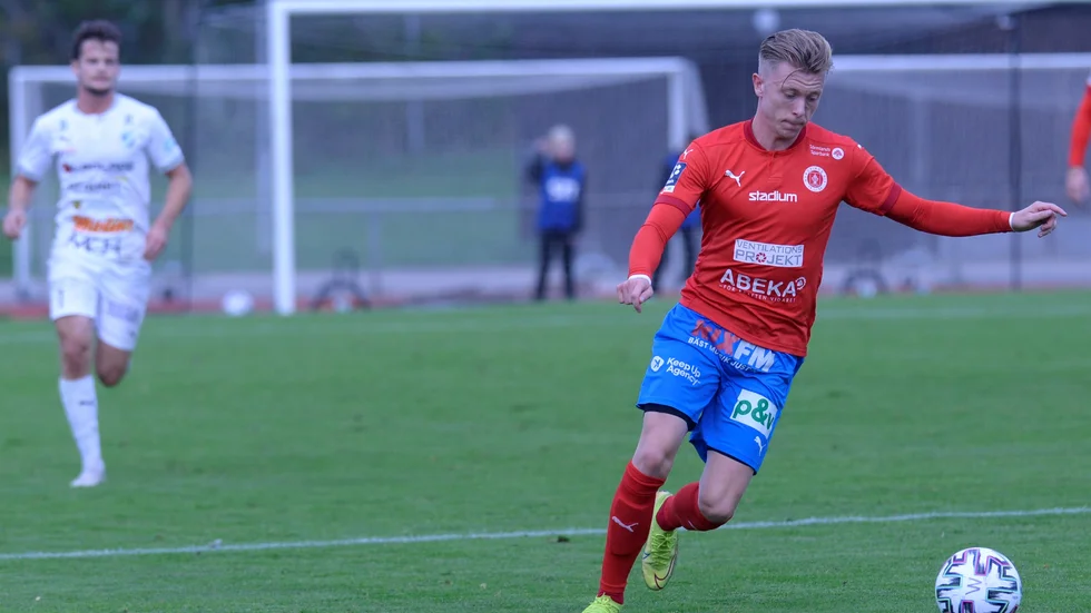 Jens Hägg gjorde sitt sjunde mål för säsongen mot Sandviken.