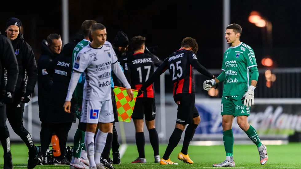 Jonathan Viscosi fick bryta matchen mot BP.