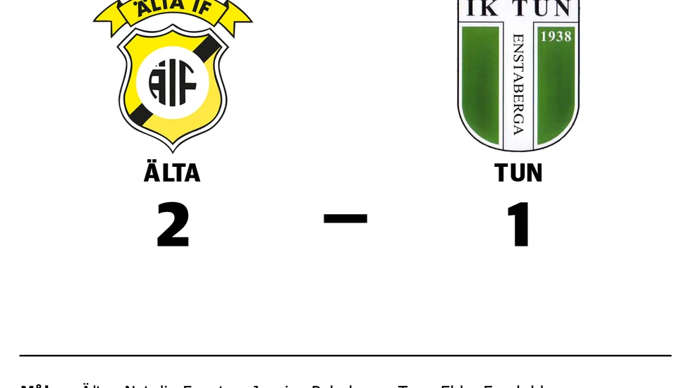 Älta vann mot Tun
