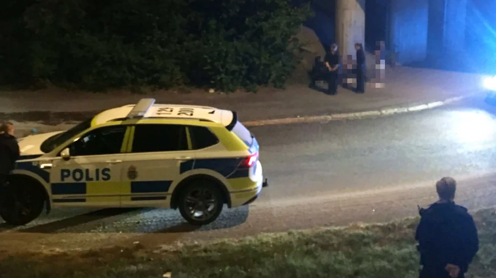 Händelsen inträffade på natten den 18 augusti vid E4-viadukten i Skellefteå. Polisen samlade direkt in vittnesuppgifter från personer på platsen.