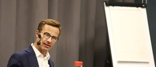 Ulf Kristersson på besök i stan