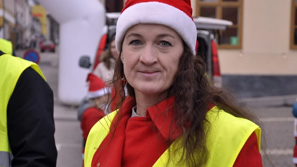 Carolina Stalebrant hoppas att Tomteparaden ska bli en trevlig tradition.