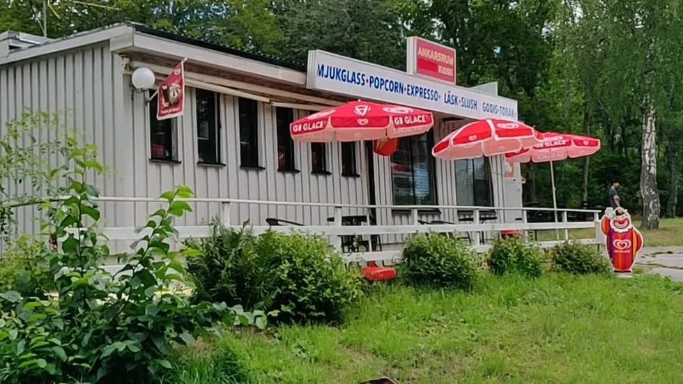 Öppet. Ankarsrums kiosk har återigen öppnat upp för besökare.
