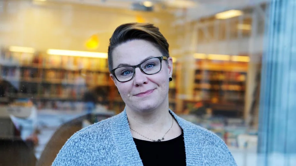 Bibliotekschefen Julia Lindkvist berättar om kommande satsningar.