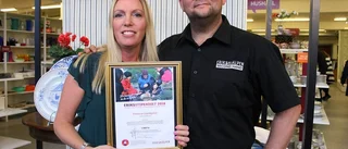 Hon tilldelades Eriksstipendiet