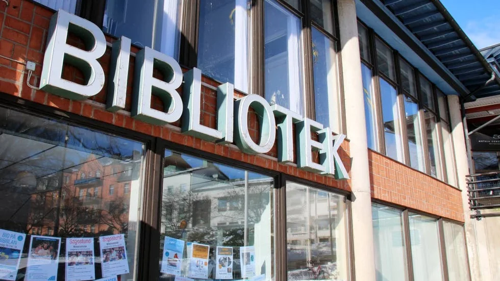 Motala bibliotek.