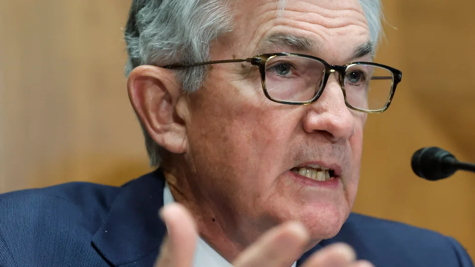 Fed-chefen Jerome Powell lämnar räntebesked på onsdag. Arkivbild.
