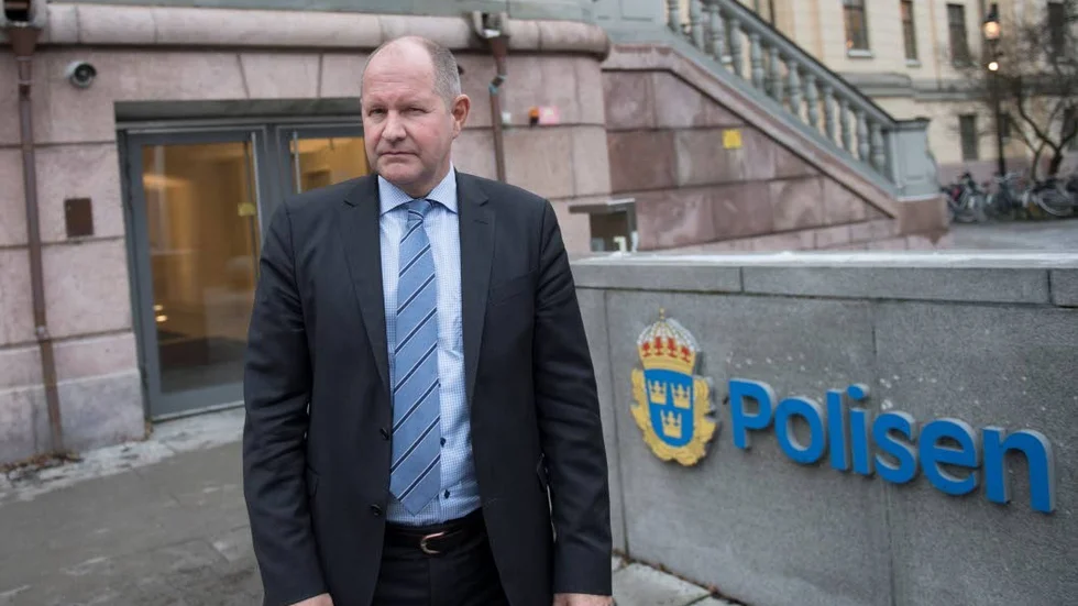 Dan Eliasson. Den avgående rikspolischefen har fått hård kritik.