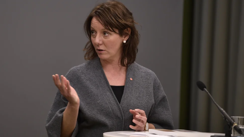 Biståndsminister Matilda Ernkrans (S). Arkivbild.
