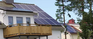 Solpaneler allt vanligare syn