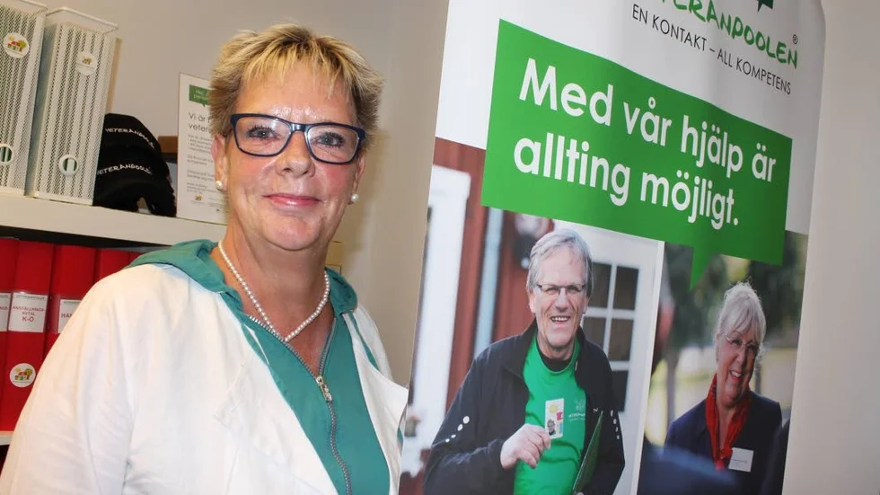 Marie Lindberg hoppas på fler medarbetare till Veteranpoolen.