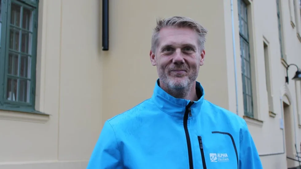 Ny ägare. Joachim Björkman är ny ägare till Alphaförskolan Gertrud i Västervik.