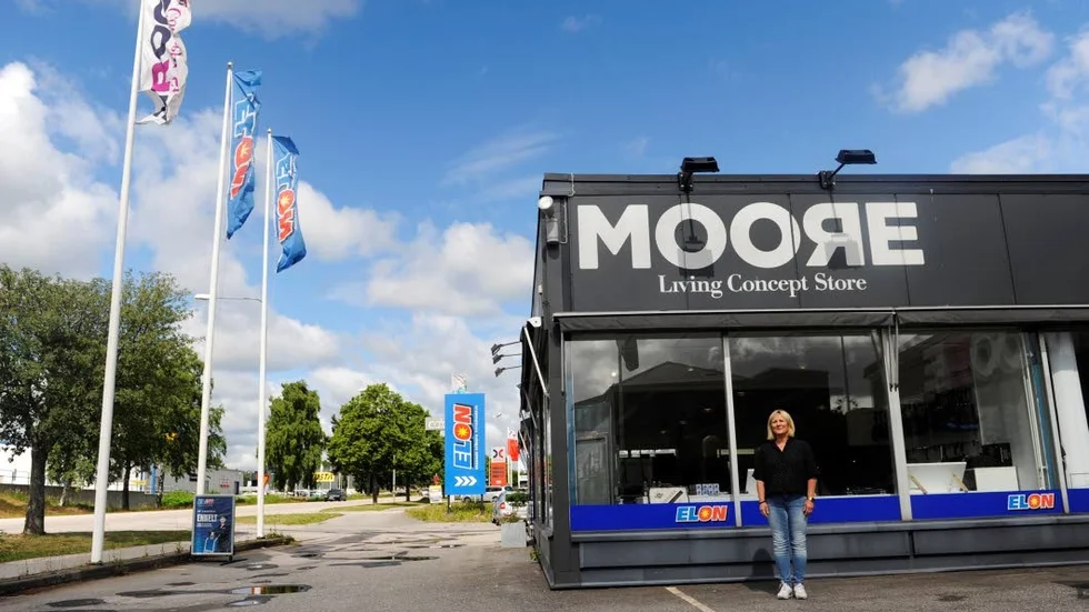 Vägval. Pärnilla Moore valde Elon, men sålda inredningsbutiken Moore kommer att finnas kvar i samma fastighet.