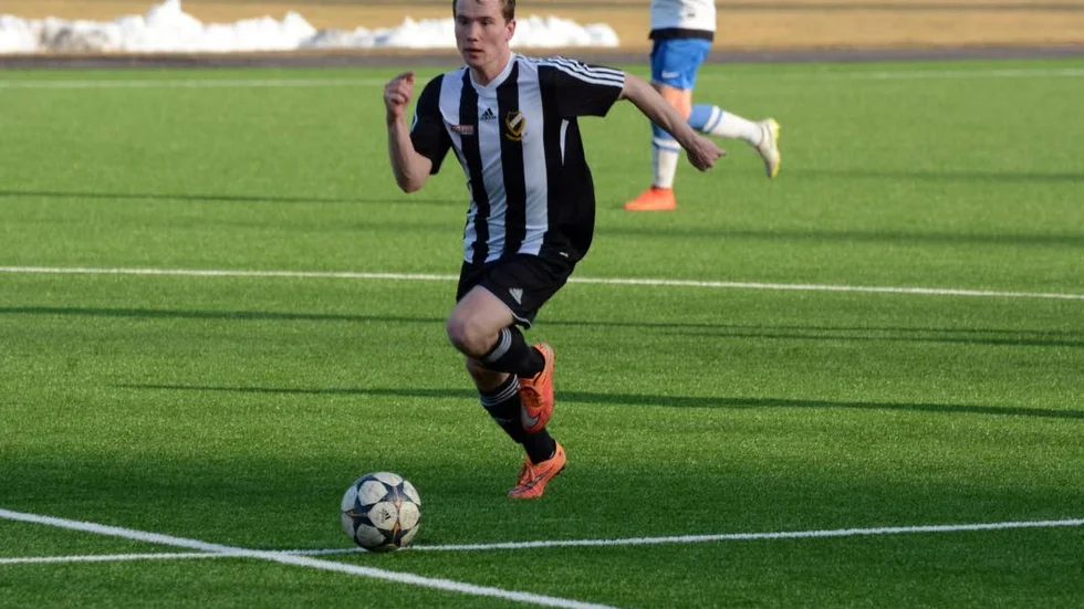 Daniel Karlsson gav Rimforsa ledningen mot Söderköping.