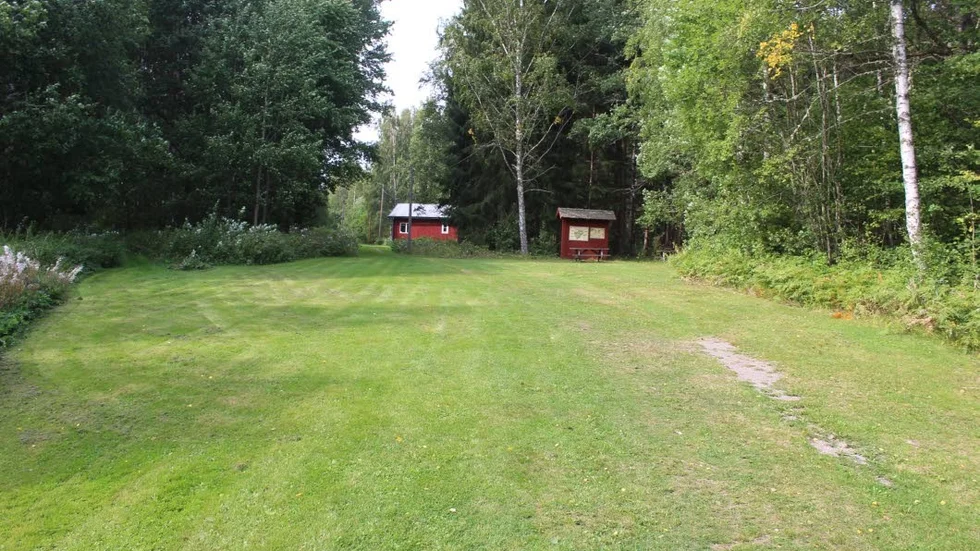 Här kommer ett utegym att byggas under hösten.