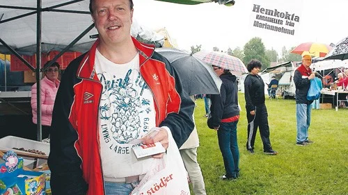 Stefan Enarsson som var en av de ansvariga för marknaden trodde att marknadskaramellerna skulle vara det som såldes mest under dagen.
