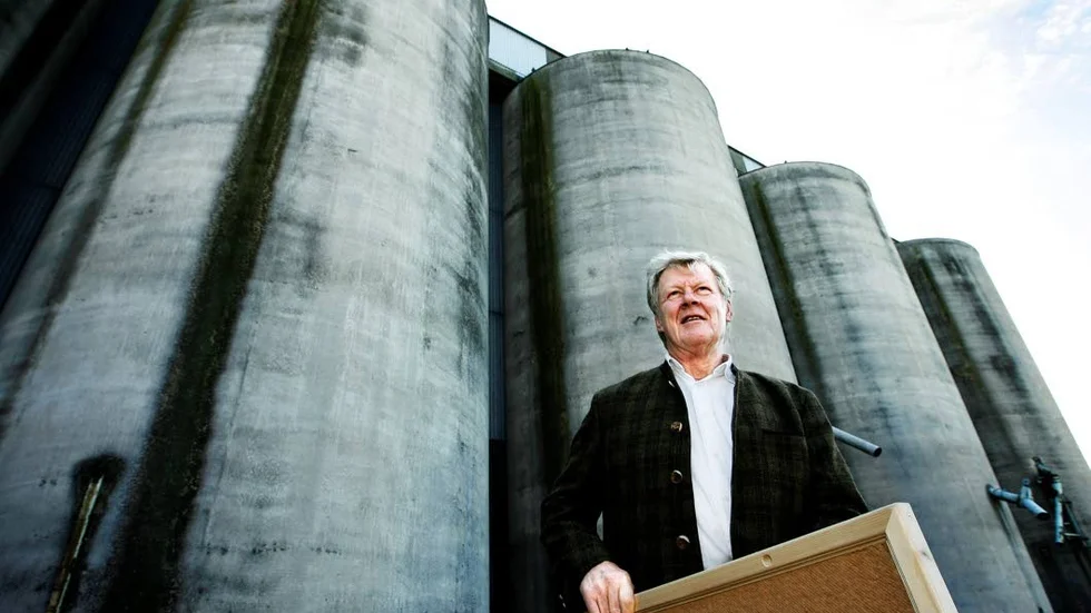 Sören Niklasson 2008 när planerna för siloprojekt drogs upp. Idag stämmer han sin avtalspart Vadstena kommun.