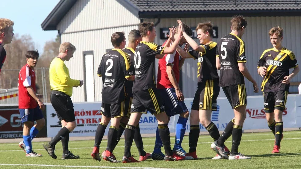 VIF Akademi vann med 4–0 mot Horn/Hycklinge i division sex.