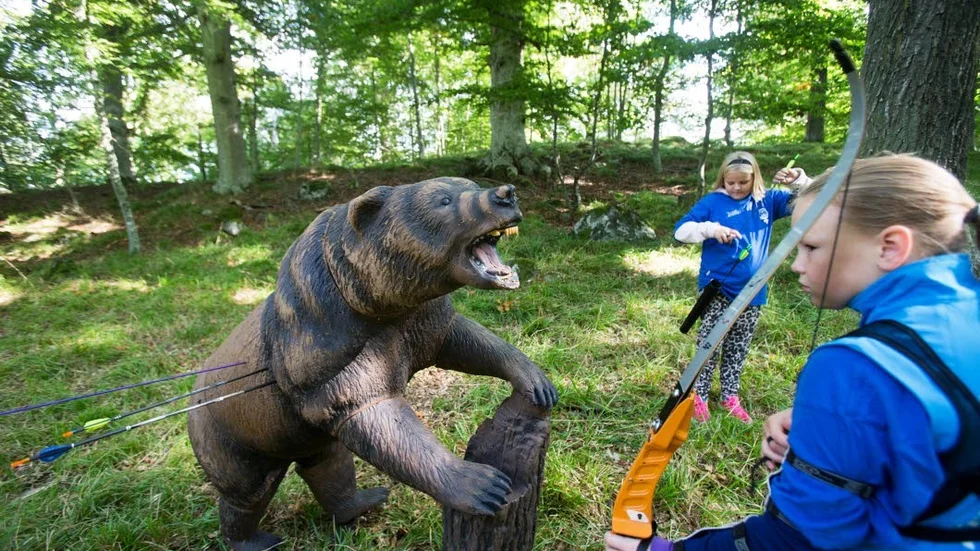 I helgen blir det junior-SM i bågskytte vid Skogsjön.