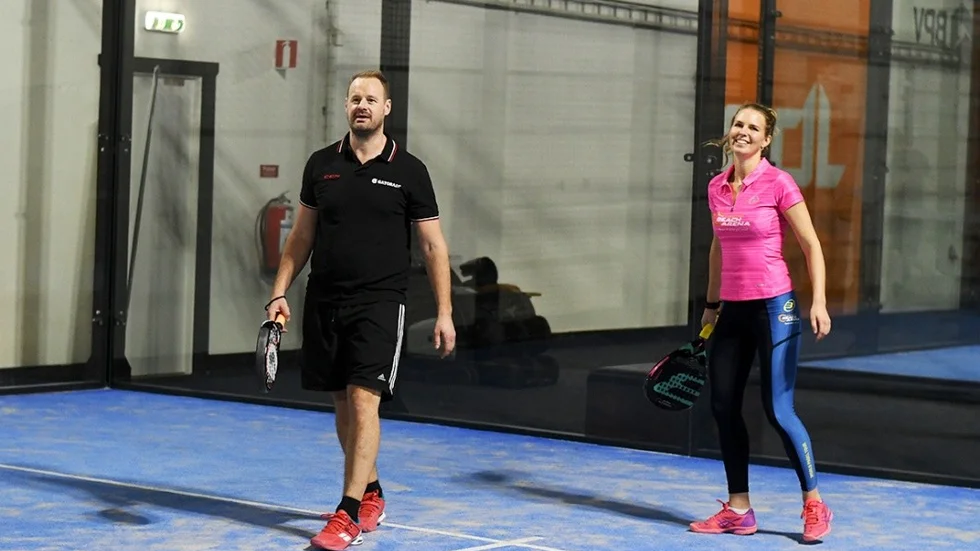 Rickard Detterberg och Emmelie Ekdahl spelade tillsammans i Plivit Open. Med framgång.
