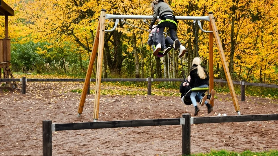Var ska Horns lekpark placeras. Nu pågår röstningen. Foto: Morgan Karlsson