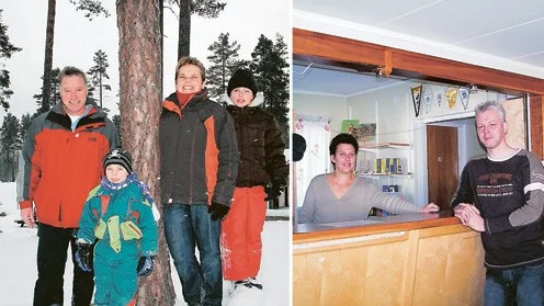 Johan Durkstra och Annie Heida med barnen Lars-Erik och Ingeborg är nya ägare till Spilhammars camping (vänstra bilden). Joukje de Vries och Jan Boetesär nya ägare till Kullagårdens vandrarhem och konferensanläggning (högra bilden).