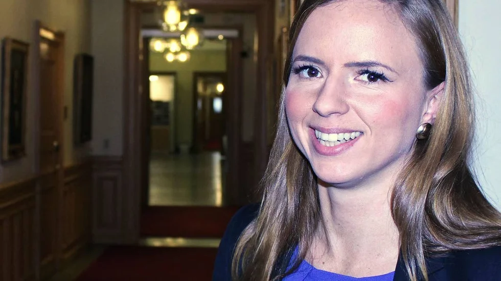 Gillar. Sara Skyttedal (KD) säger att hon är generellt är positiv till den planerade utföräljningen av Stångåstadens lägenheter.