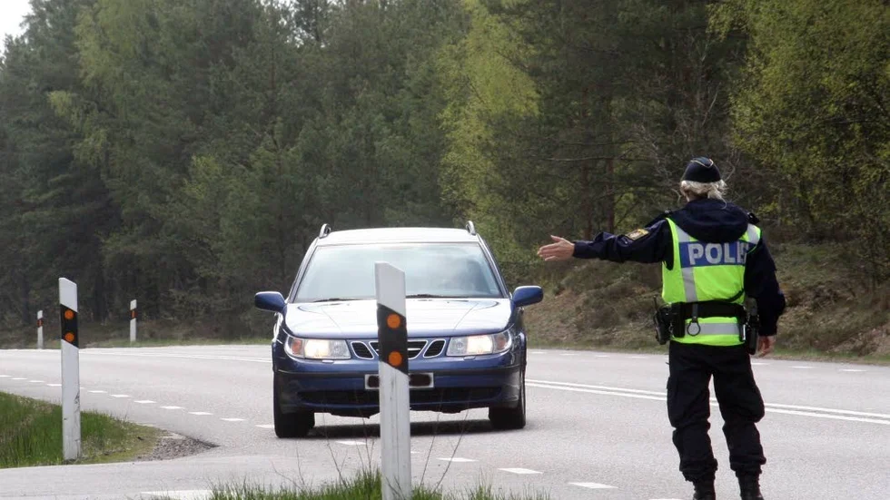 24 bilister bötfälldes på Hammarvägen i Öjebyn under onsdagen. (Arkivbild)