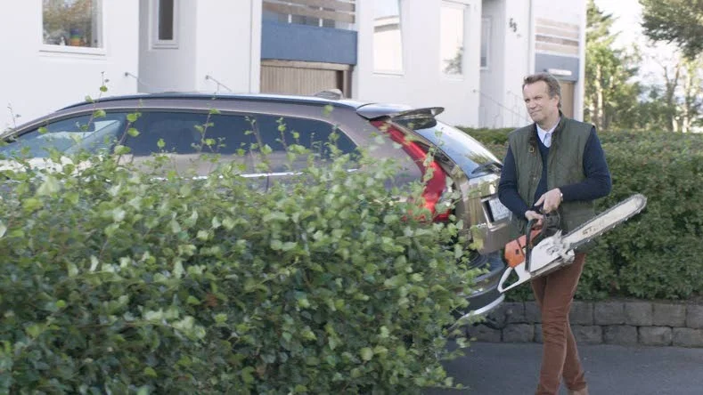 Trädet lever farligt när grannkonflikten eskalerar i ”Under the tree”.