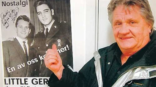 En legend inom den svenska rockŽn- rollen besökte Kisa i lördags, Little Gerhard.