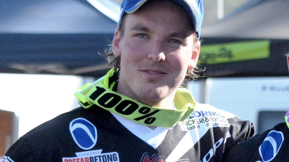 Kalle Svensson, Vimmerby MS, tog på söndagseftermiddagen en meriterande tredjeplats i Ränneslättsloppet i Eksjö.
