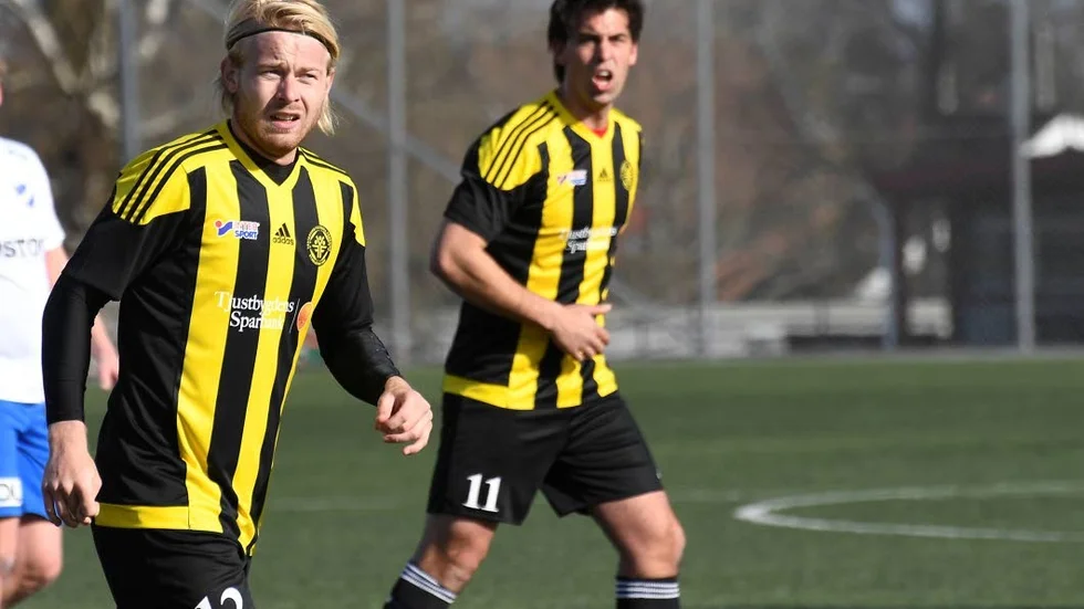 Tobias Palm och Daniel Fristedt fanns både med i den startelva som imponerade stort mot Färjestaden.