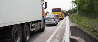 Fortsatta köer vid vägarbetet