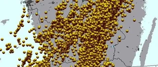 Blixtnedslag kan börja brinna efter tre dagar