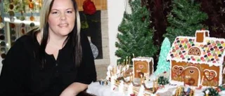Åsa gjorde finaste pepparkakshuset