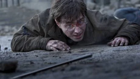In this film publicity image released by Warner Bros. Pictures, Daniel Radcliffe is shown in a scene from "Harry Potter and the Deathly Hallows: Part 2." (AP Photo/Warner Bros. Pictures, Jaap Buitendijk)