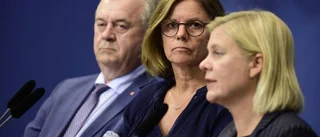 Stolt för stöd och inte nöjd