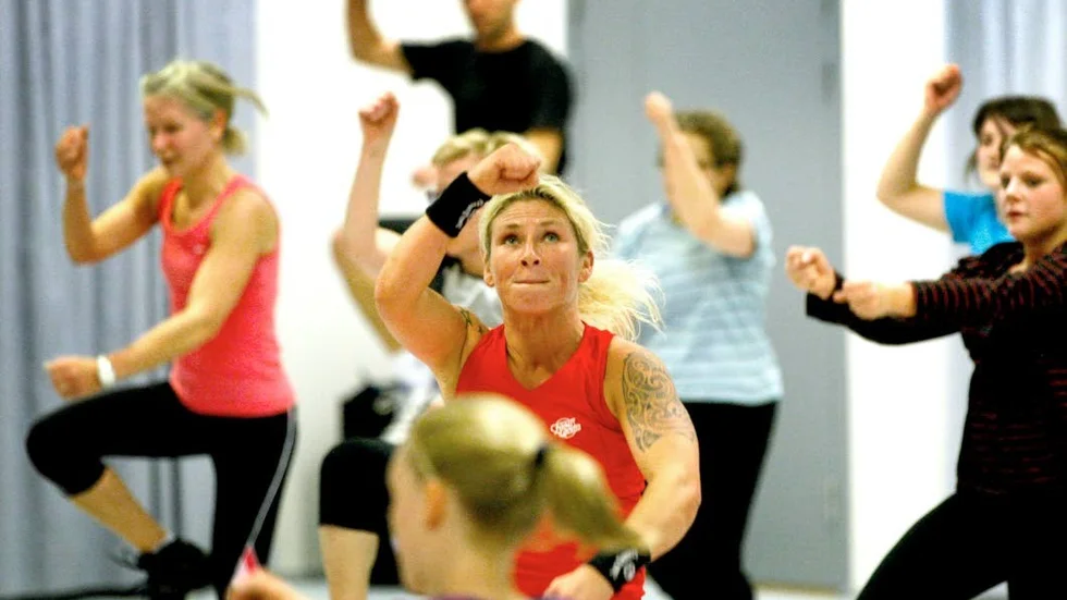 Friskis. Träning har blivit en folkrörelse tack vare bland annat Friskis och svettis.