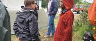 Sydafrikansk aktivist i Ojnareskogen