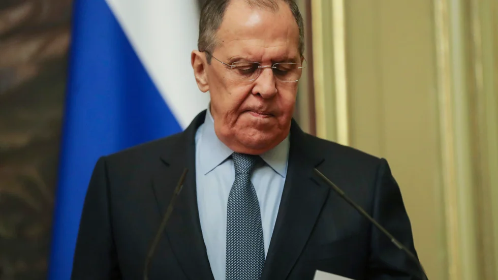 Rysslands utrikesminister Sergej Lavrov. Arkivbild.