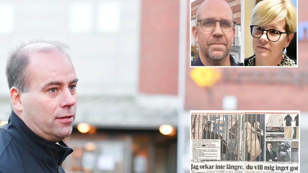 Brottsoffret som visade styrka och mod. Skelleftepoliserna Johan Karlsson (stora bilden), Lars-Marthin Markstedt och Marie Kristiansson ger berömmande ord utifrån hur kvinnan säkrade egen bevisning kring våldet, hoten, kränkningarna och förföljelsen hon utsattes för av 44-åringen. Norran berättade tidigare i veckan om den omskakande rättsliga prövningen.